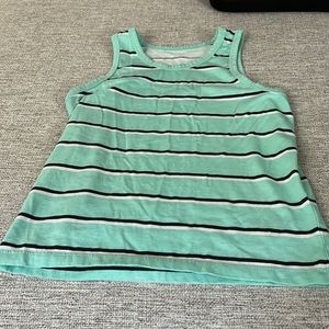 NWOT Old Navy light green/blue striped  tank
